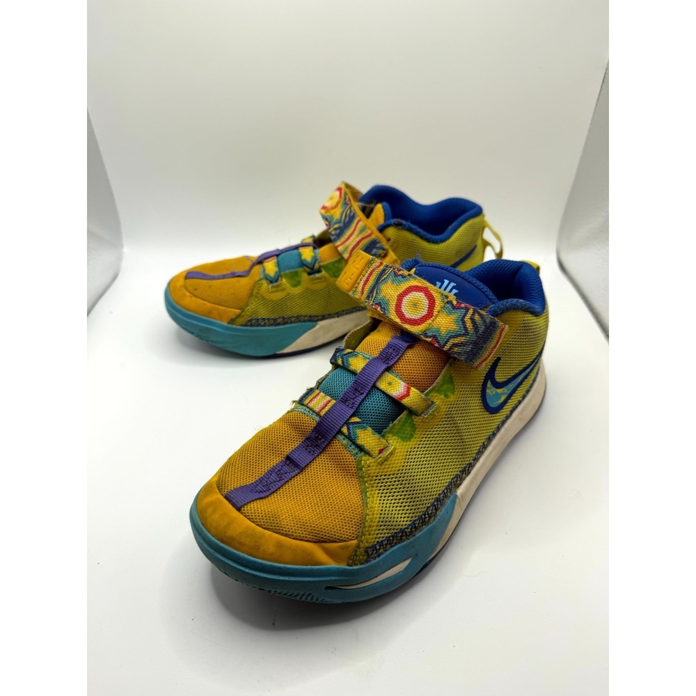 Nike Kyrie Flytrap 6 PS Kaleidoscope DQ8093-700 Boy 2.5 Sneaker‎ Mesh Basketball